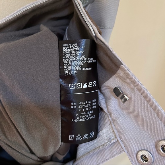 Holden ~ Women’s Light Gray Stretch Twill Snowboard Ski Pants in Medium - Picture 11 of 15